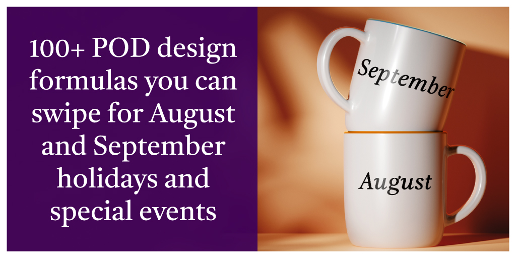 Design formulas for your print-on-demand products